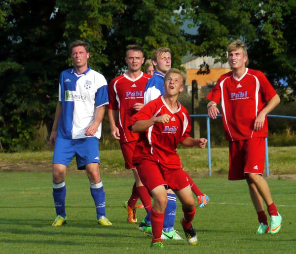 PU FC České Meziříčí - FK Jaroměř B 29.7.2014, foto: Václav Mlejnek